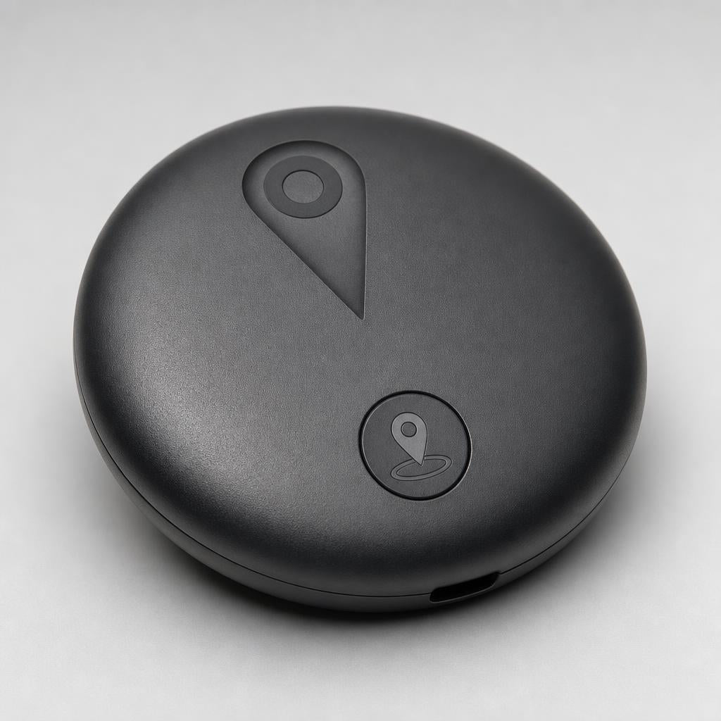Detalle del material del localizador GPS